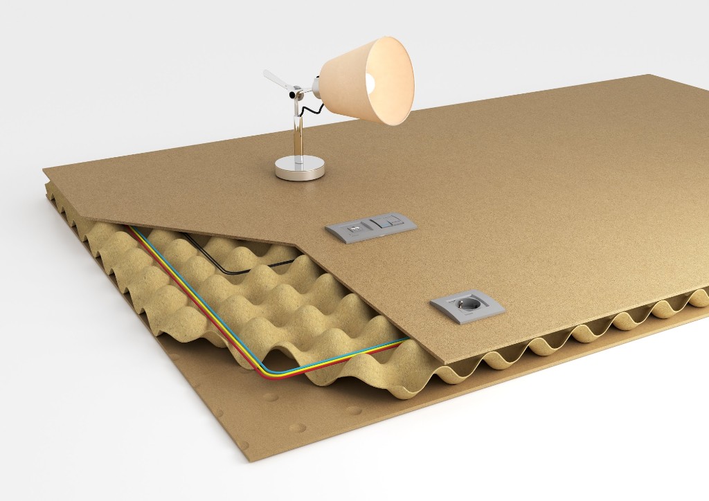 Lisocore - Detalle del núcleo alveolar